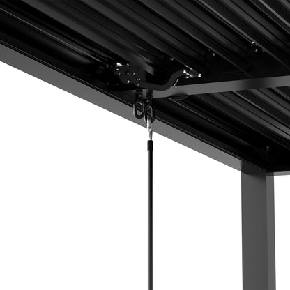 10x19 Louver Pergola Aluminium Frame & Louvers