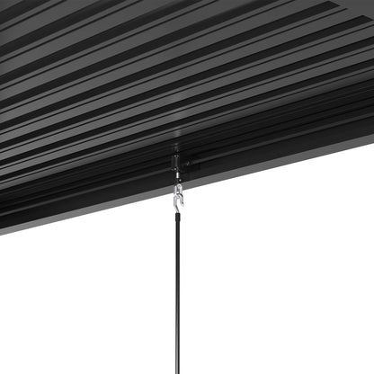 10x19 Louver Pergola Aluminium Frame & Louvers