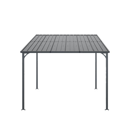 Outdoor Pergola, 10' x 10' Hardtop Gazebo for Yard