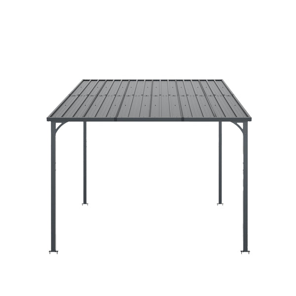 Outdoor Pergola, 10' x 10' Hardtop Gazebo for Yard