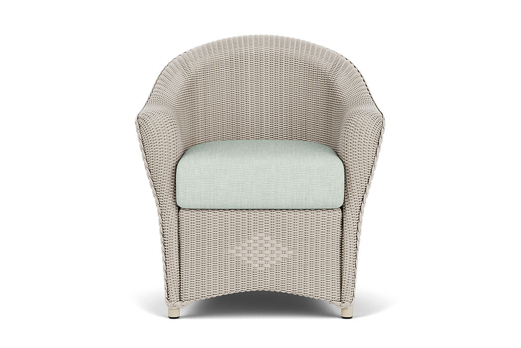 Lloyd Flanders Reflections Dining Armchair — Linen / Shoshone Mist — manufacturer configuration [67823027060830]