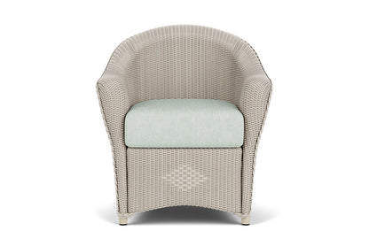 Lloyd Flanders Reflections Dining Armchair — Linen / Shoshone Mist — manufacturer configuration [67823027060830]