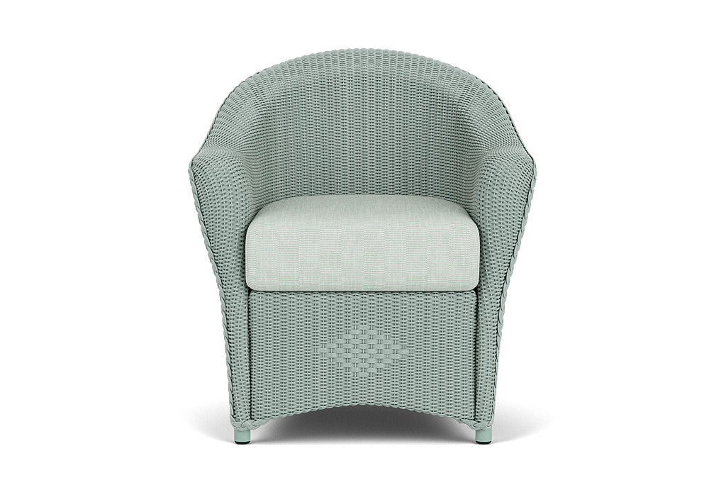 Lloyd Flanders Reflections Dining Armchair — Sea Glass / Shoshone Mist — manufacturer configuration [67823028371550]