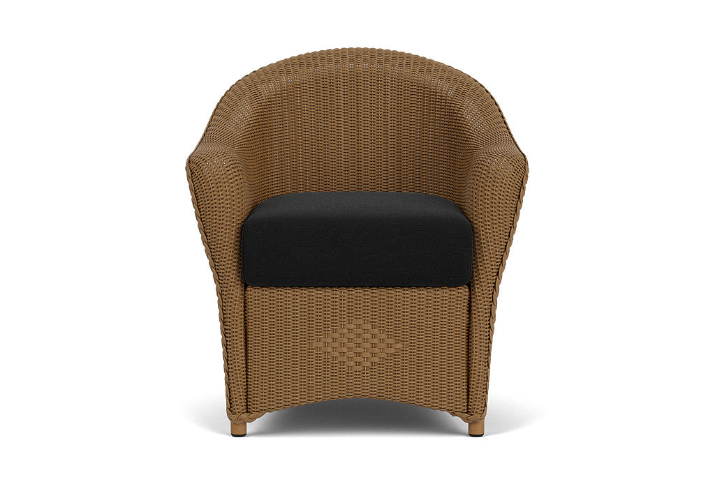 Lloyd Flanders Reflections Dining Armchair — Hickory / Canvas Black — manufacturer configuration [67860558381150]