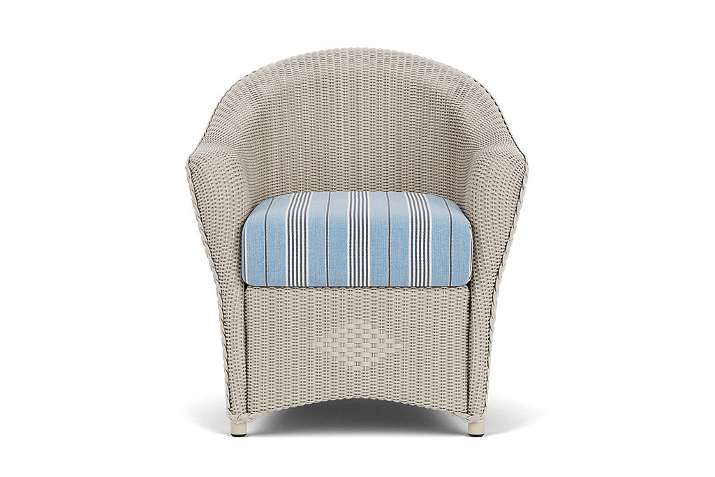 Lloyd Flanders Reflections Dining Armchair — Linen / Hansen Sky — manufacturer configuration [67823026798686]