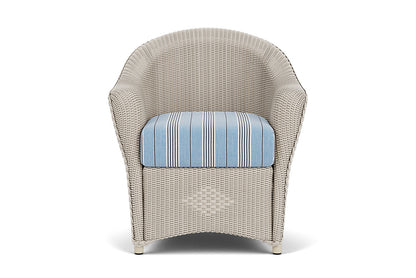 Lloyd Flanders Reflections Dining Armchair — Linen / Hansen Sky — manufacturer configuration [67823026798686]
