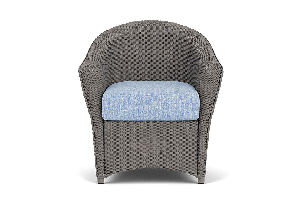 Lloyd Flanders Reflections Dining Armchair — Pewter / Demo Skyway — manufacturer configuration [67823027290206]