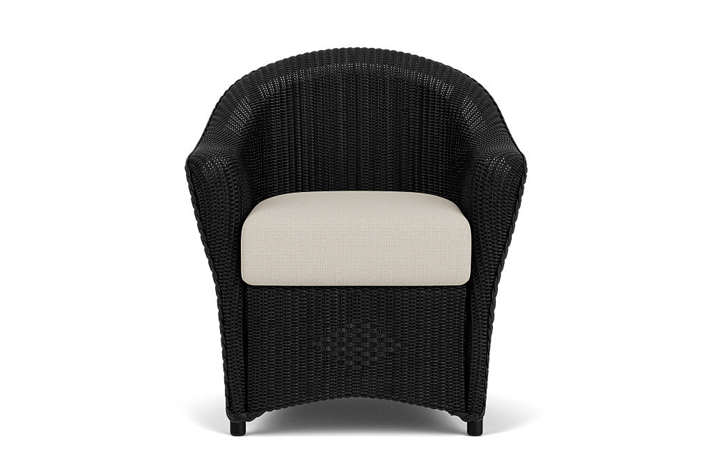Lloyd Flanders Reflections Dining Armchair — Ebony / Fife Fog — manufacturer configuration [67823026110558]