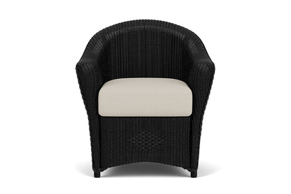 Lloyd Flanders Reflections Dining Armchair — Ebony / Fife Fog — manufacturer configuration [67823026110558]