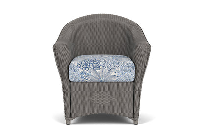 Lloyd Flanders Reflections Dining Armchair — Pewter / Utopia Coastal — manufacturer configuration [67823027748958]