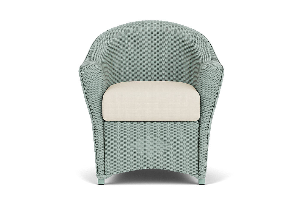 Lloyd Flanders Reflections Dining Armchair — Sea Glass / Sailcloth Sailor — manufacturer configuration [67823028338782]