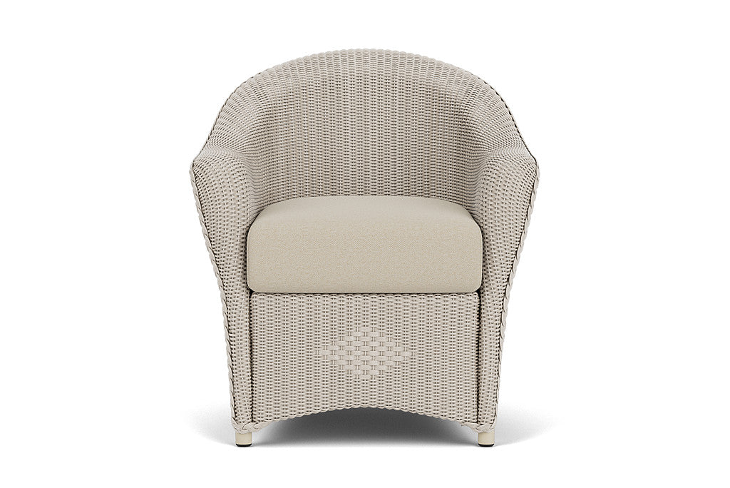 Lloyd Flanders Reflections Dining Armchair — Linen / Rumba Straw — manufacturer configuration [67823026831454]