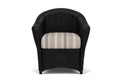 Lloyd Flanders Reflections Dining Armchair — Ebony / Purveyor Pewter — manufacturer configuration [67823026274398]