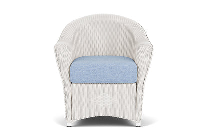 Lloyd Flanders Reflections Dining Armchair — White / Demo Skyway — manufacturer configuration [67823028600926]