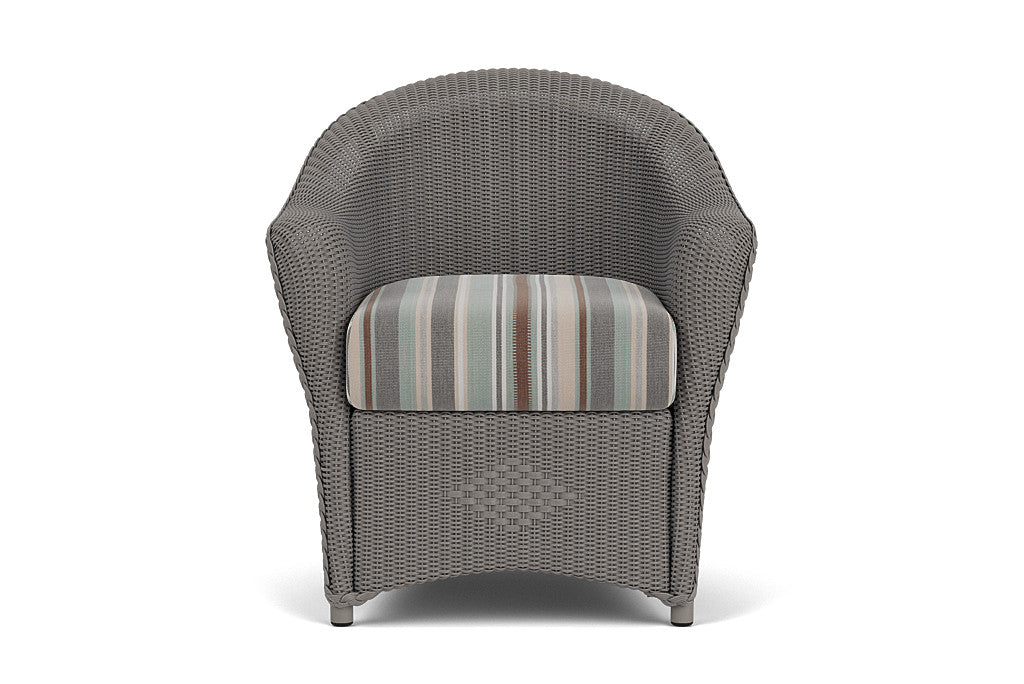 Lloyd Flanders Reflections Dining Armchair — Pewter / Lima Heron — manufacturer configuration [67823027847262]