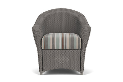 Lloyd Flanders Reflections Dining Armchair — Pewter / Lima Heron — manufacturer configuration [67823027847262]