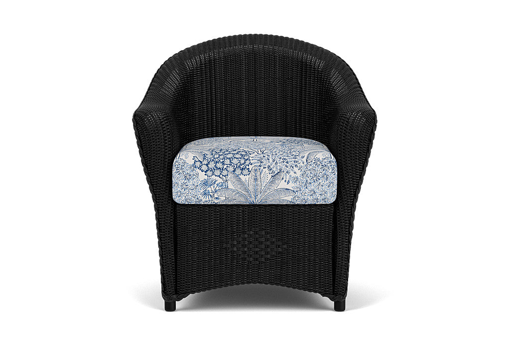 Lloyd Flanders Reflections Dining Armchair — Ebony / Utopia Coastal — manufacturer configuration [67823026438238]