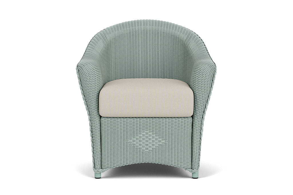 Lloyd Flanders Reflections Dining Armchair — Sea Glass / Fife Fog — manufacturer configuration [67823028076638]