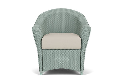 Lloyd Flanders Reflections Dining Armchair — Sea Glass / Fife Fog — manufacturer configuration [67823028076638]