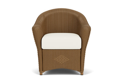 Lloyd Flanders Reflections Dining Armchair — Hickory / Sailcloth Salt — manufacturer configuration [67860558053470]