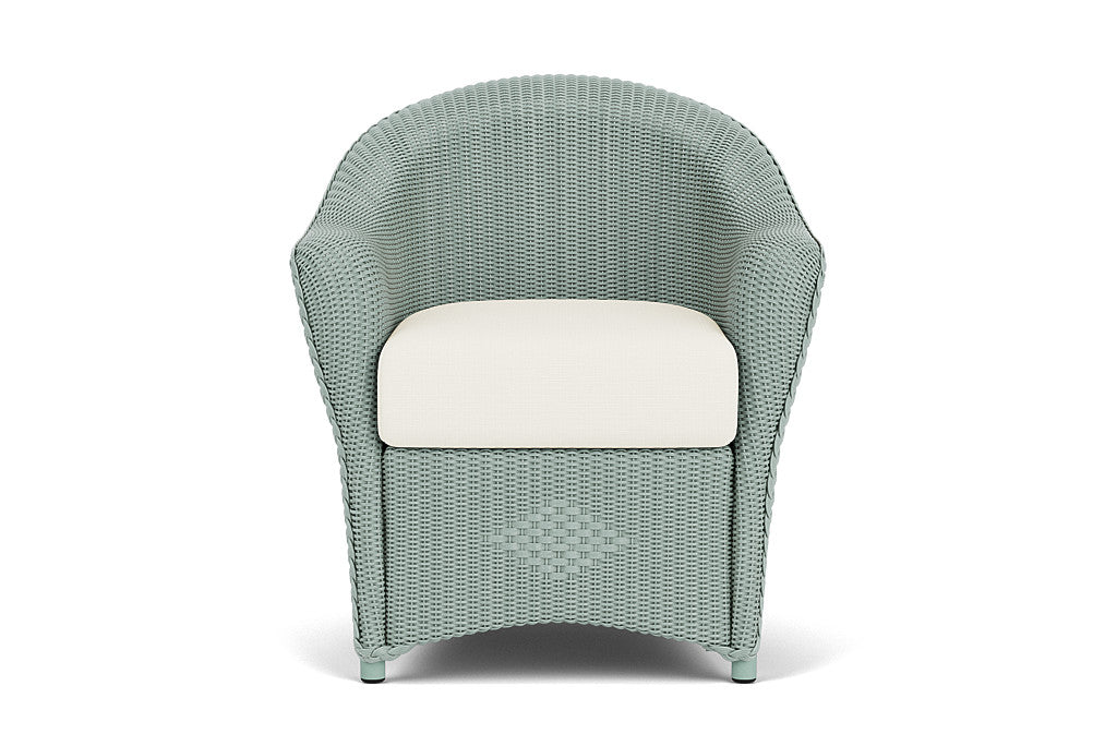 Lloyd Flanders Reflections Dining Armchair — Sea Glass / Sailcloth Salt — manufacturer configuration [67823028207710]