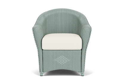 Lloyd Flanders Reflections Dining Armchair — Sea Glass / Sailcloth Salt — manufacturer configuration [67823028207710]