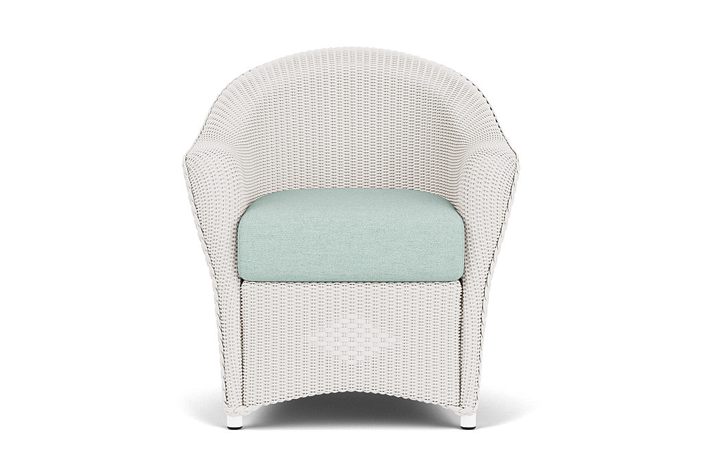 Lloyd Flanders Reflections Dining Armchair — White / Demo Mist — manufacturer configuration [67823029125214]