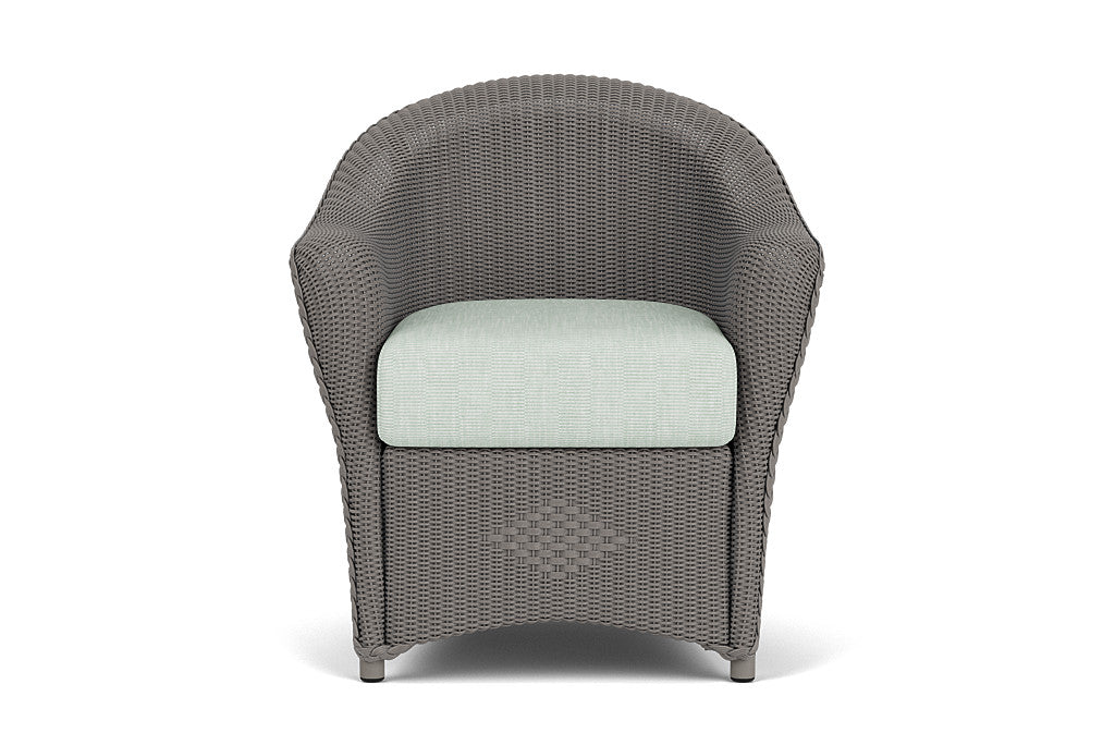 Lloyd Flanders Reflections Dining Armchair — Pewter / Shoshone Mist — manufacturer configuration [67823027716190]