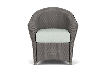 Lloyd Flanders Reflections Dining Armchair — Pewter / Shoshone Mist — manufacturer configuration [67823027716190]