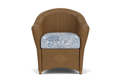Lloyd Flanders Reflections Dining Armchair — Hickory / Utopia Coastal — manufacturer configuration [67860558250078]