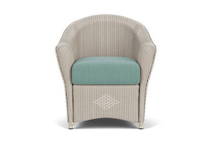 Lloyd Flanders Reflections Dining Armchair — Linen / Loveboat Mint — manufacturer configuration [67823026667614]