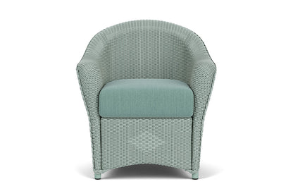 Lloyd Flanders Reflections Dining Armchair — Sea Glass / Loveboat Mint — manufacturer configuration [67823027978334]