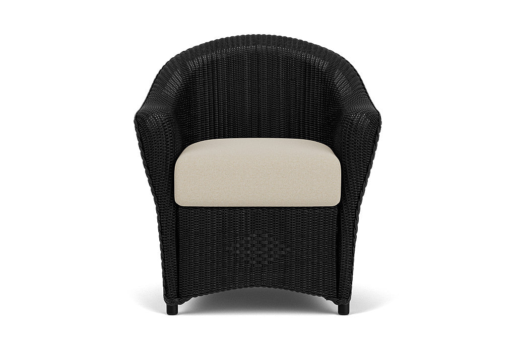 Lloyd Flanders Reflections Dining Armchair — Ebony / Rumba Straw — manufacturer configuration [67823026176094]