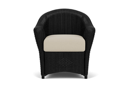 Lloyd Flanders Reflections Dining Armchair — Ebony / Rumba Straw — manufacturer configuration [67823026176094]