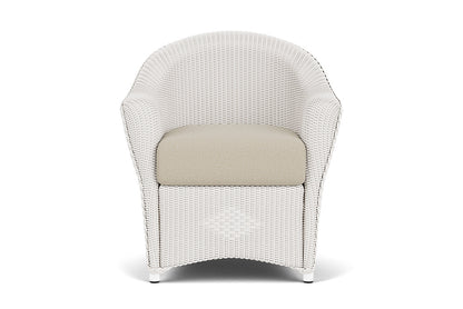 Lloyd Flanders Reflections Dining Armchair — White / Rumba Straw — manufacturer configuration [67823028797534]