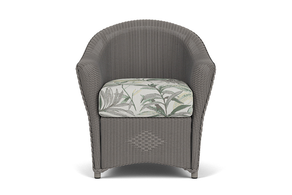 Lloyd Flanders Reflections Dining Armchair — Pewter / Calidora Mist — manufacturer configuration [67823027519582]