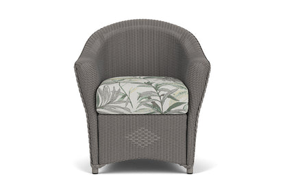 Lloyd Flanders Reflections Dining Armchair — Pewter / Calidora Mist — manufacturer configuration [67823027519582]