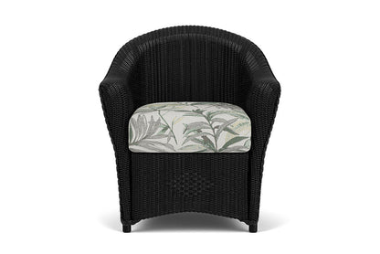Lloyd Flanders Reflections Dining Armchair — Ebony / Calidora Mist — manufacturer configuration [67823026208862]