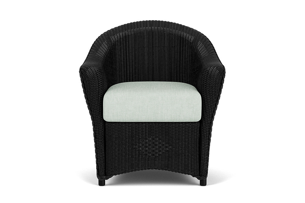 Lloyd Flanders Reflections Dining Armchair — Ebony / Shoshone Mist — manufacturer configuration [67823026405470]