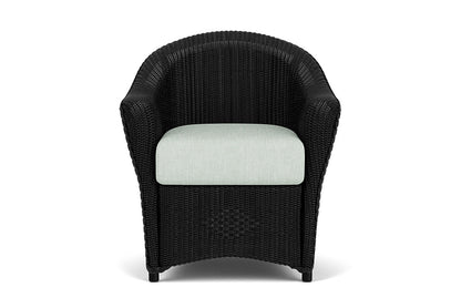 Lloyd Flanders Reflections Dining Armchair — Ebony / Shoshone Mist — manufacturer configuration [67823026405470]