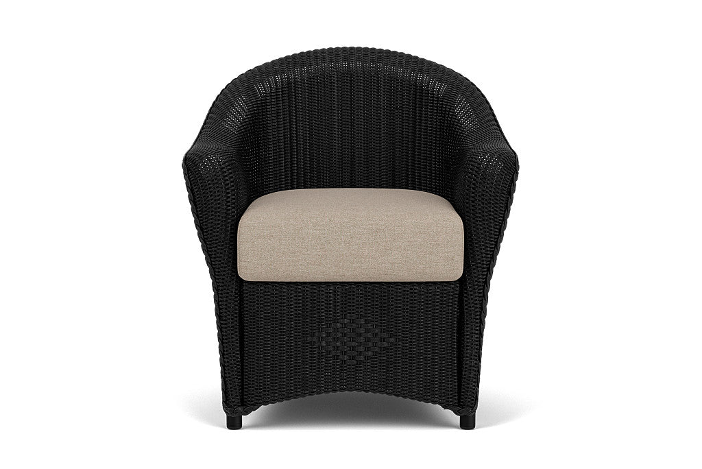 Lloyd Flanders Reflections Dining Armchair — Ebony / Demo Oatmeal — manufacturer configuration [67823026045022]