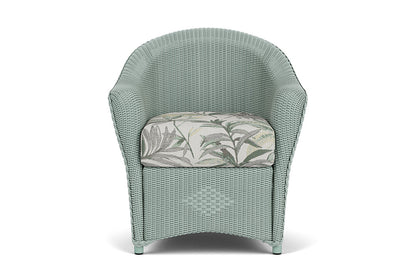 Lloyd Flanders Reflections Dining Armchair — Sea Glass / Calidora Mist — manufacturer configuration [67823028174942]