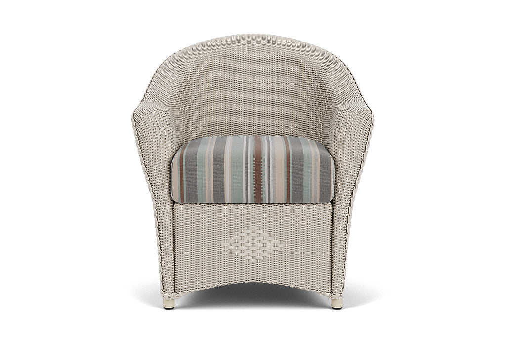 Lloyd Flanders Reflections Dining Armchair — Linen / Lima Heron — manufacturer configuration [67823027191902]