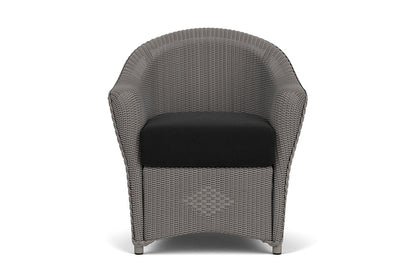 Lloyd Flanders Reflections Dining Armchair — Pewter / Canvas Black — manufacturer configuration [67823027880030]