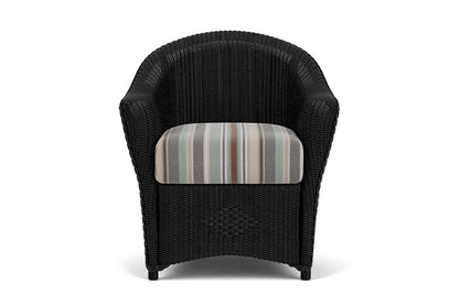 Lloyd Flanders Reflections Dining Armchair — Ebony / Lima Heron — manufacturer configuration [67823026536542]