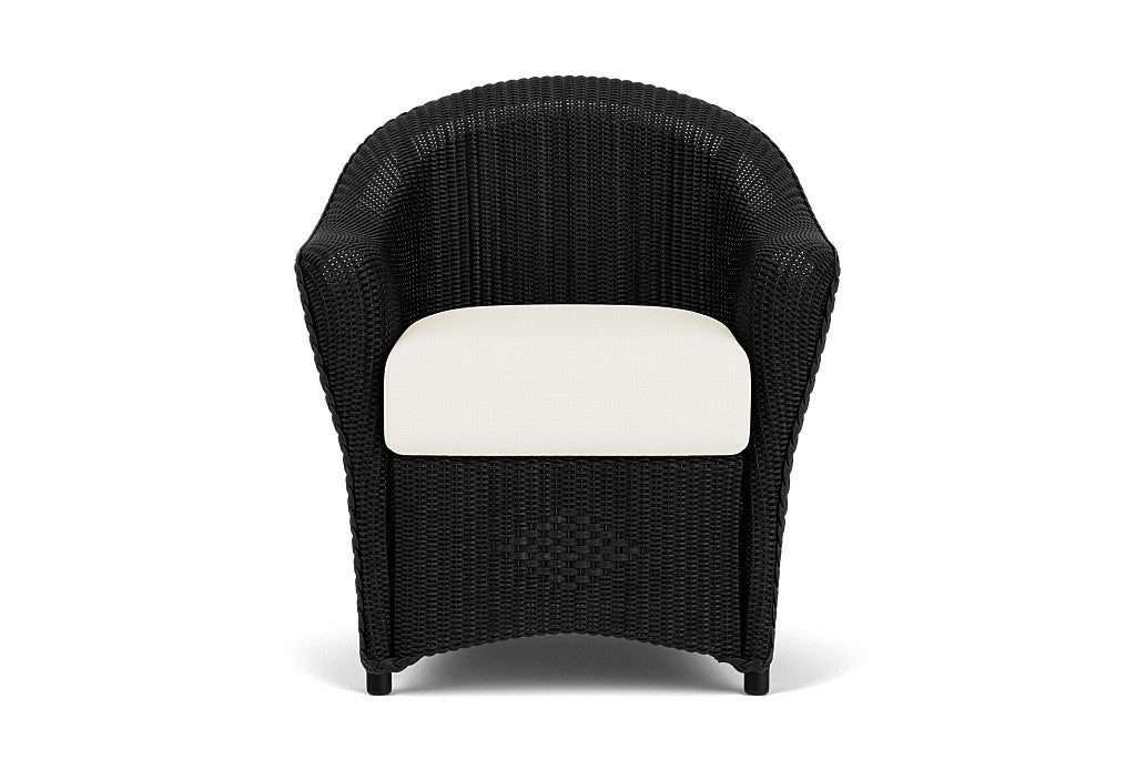 Lloyd Flanders Reflections Dining Armchair — Ebony / Sailcloth Salt — manufacturer configuration [67823026241630]