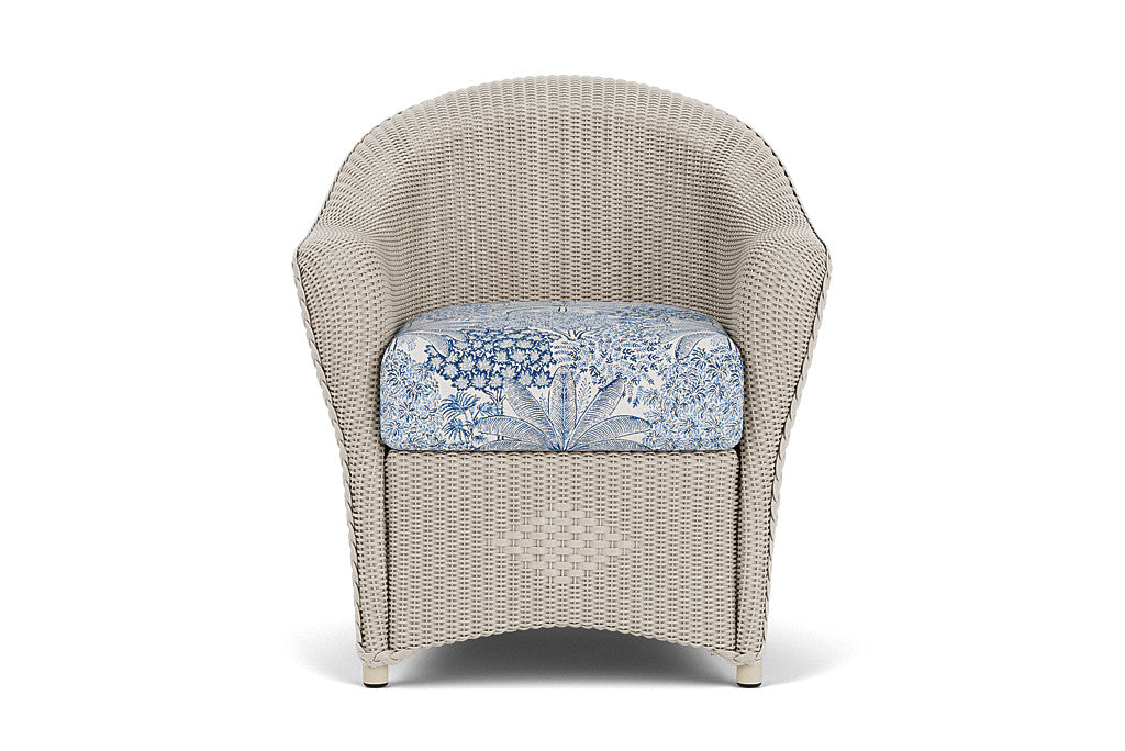 Lloyd Flanders Reflections Dining Armchair — Linen / Utopia Coastal — manufacturer configuration [67823027093598]