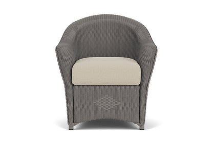 Lloyd Flanders Reflections Dining Armchair — Pewter / Rumba Straw — manufacturer configuration [67823027486814]