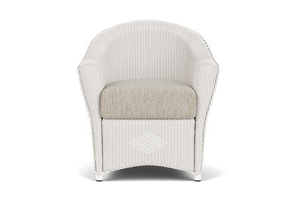 Lloyd Flanders Reflections Dining Armchair — White / Charlotte Sparrow — manufacturer configuration [67823029092446]