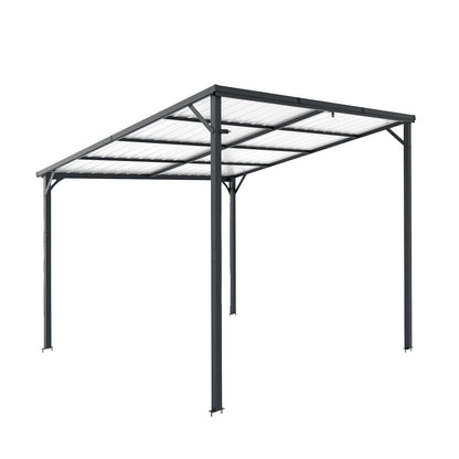 Outdoor Pergola, 10' x 10' Hardtop Gazebo for Yard